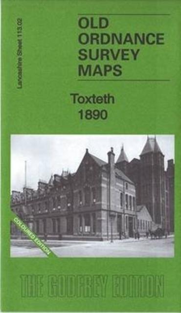 Vorderes Coverbild Toxteth 1890: Lancashire Sheet 113.02a