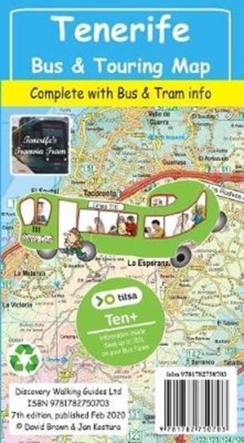 Vorderes Coverbild Tenerife Bus & Touring Map