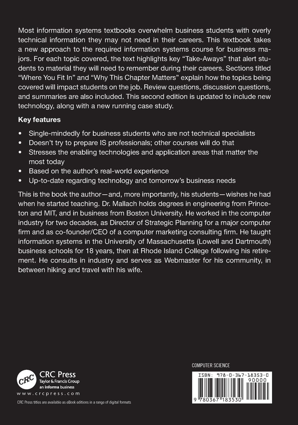 Rückseitencover Information Systems