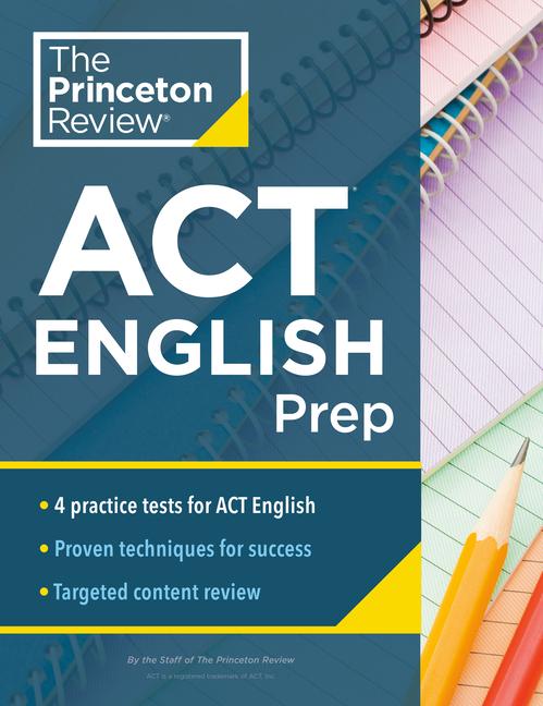 Vorderes Coverbild Princeton Review ACT English Prep