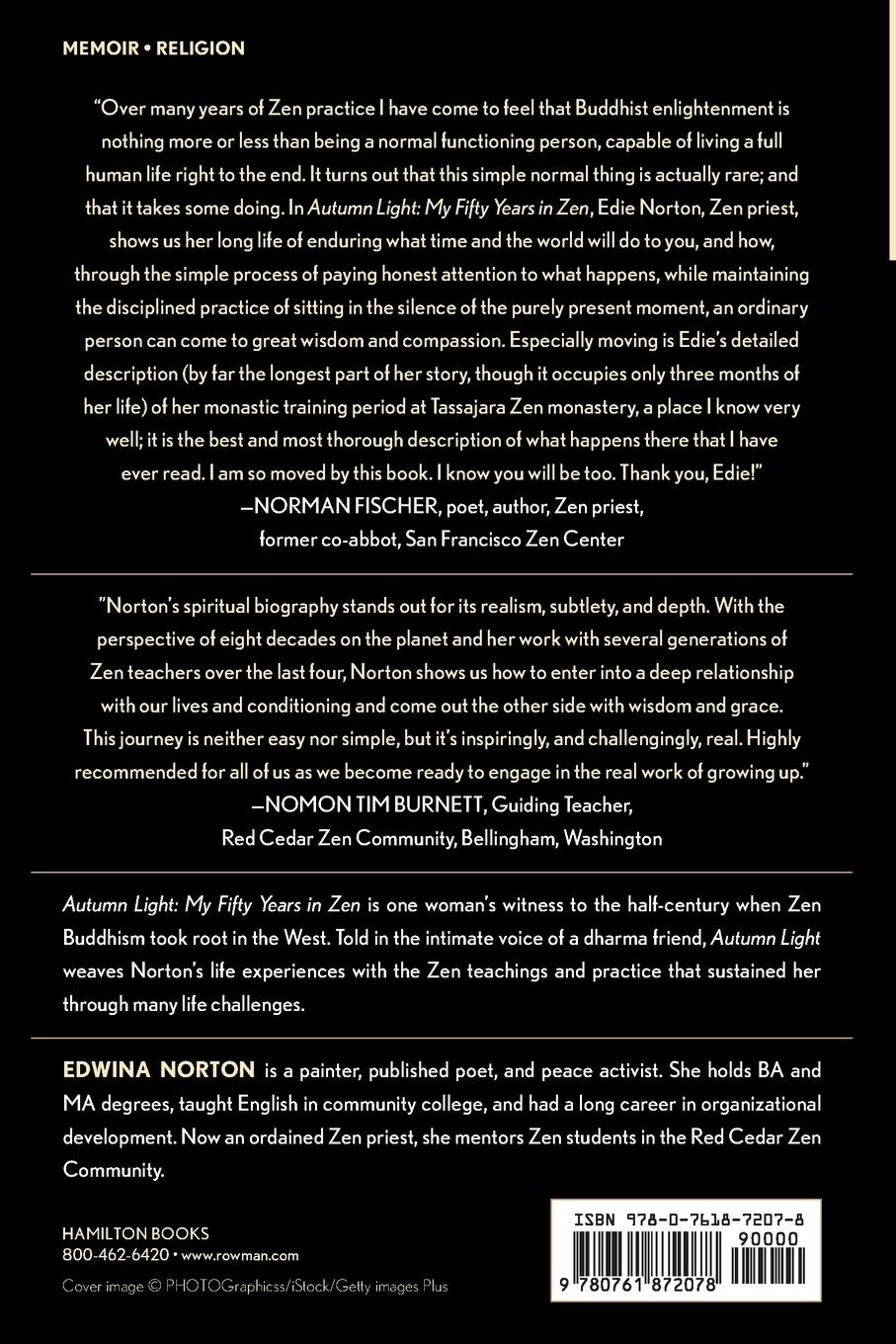 Rückseitencover Autumn Light