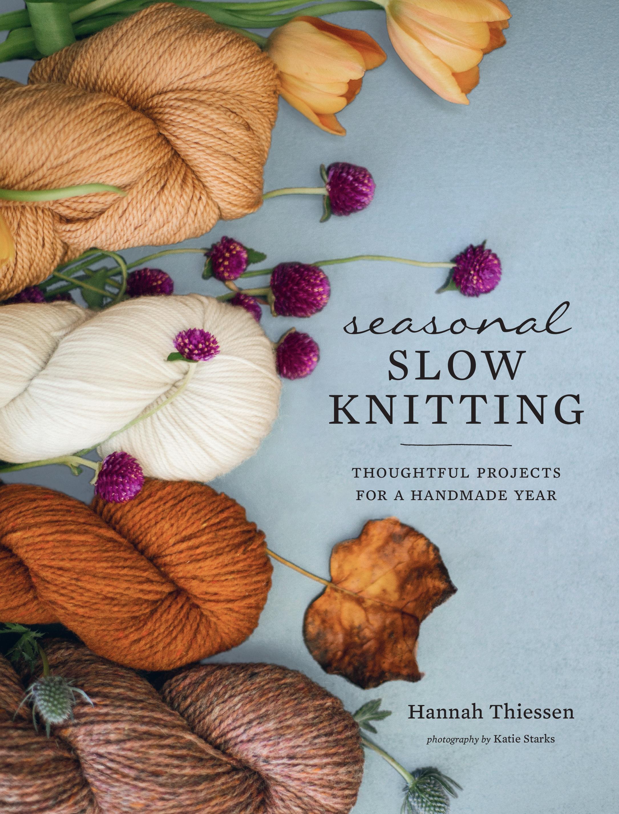Vorderes Coverbild Seasonal Slow Knitting