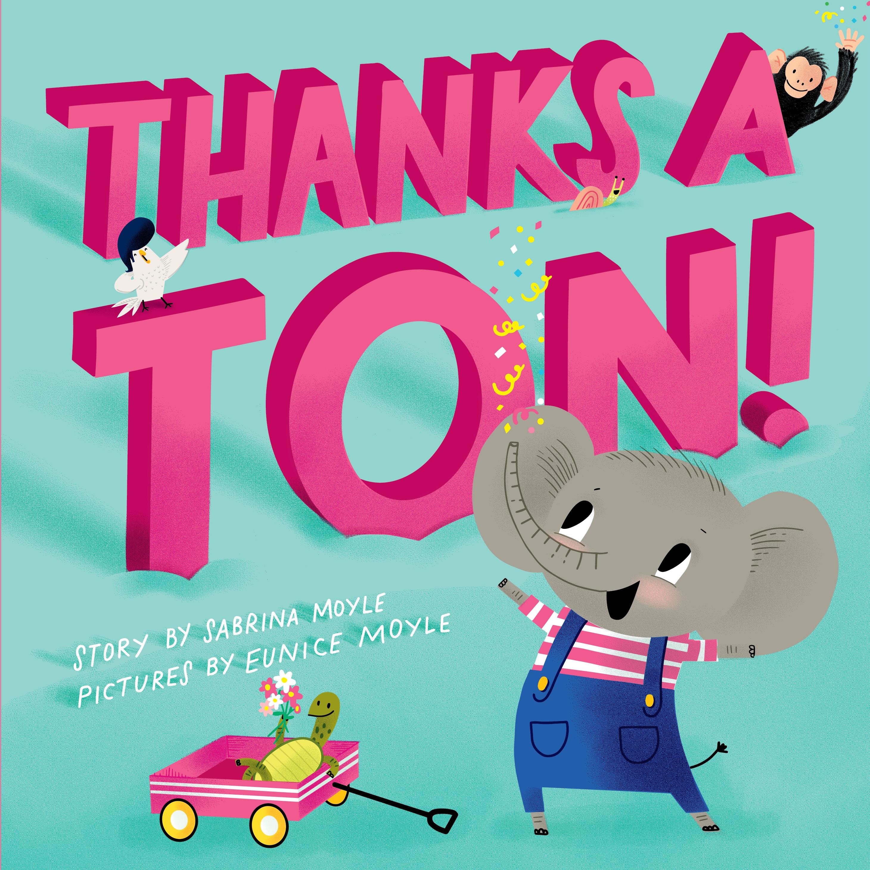 Vorderes Coverbild Thanks a Ton! (a Hello!lucky Book)