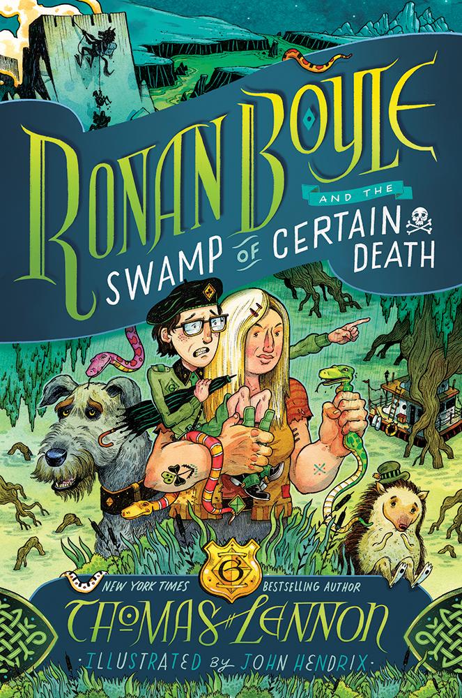 Vorderes Coverbild Ronan Boyle and the Swamp of Certain Death (Ronan Boyle #2)