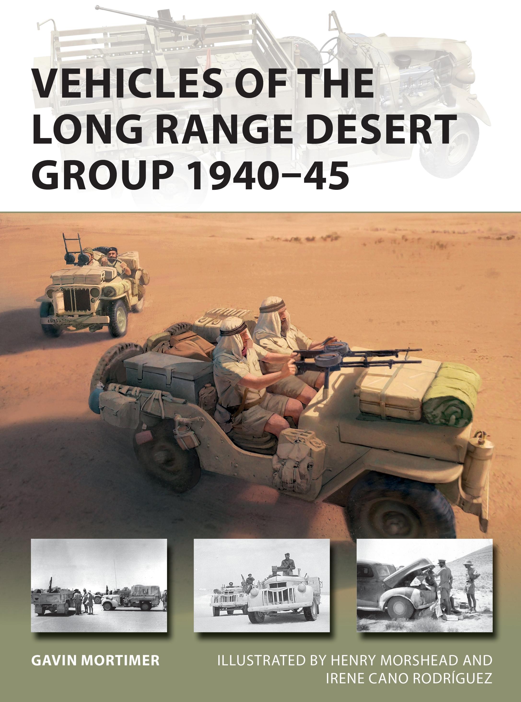 Vorderes Coverbild Vehicles of the Long Range Desert Group 1940-45