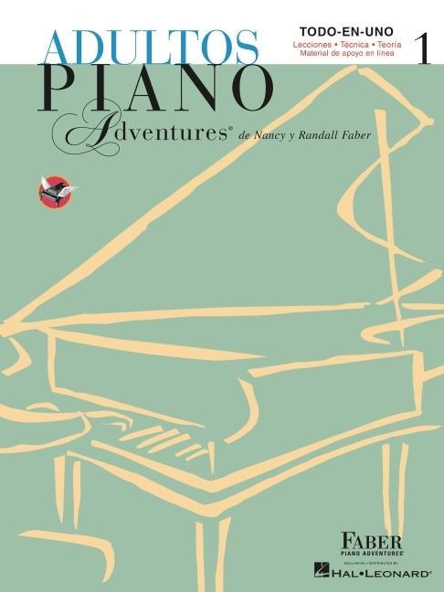 Vorderes Coverbild Adultos Piano Adventures Libro 1
