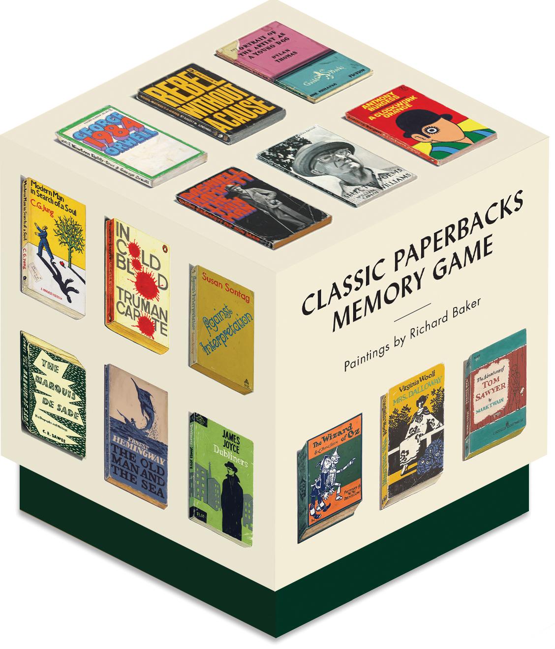 Vorderes Coverbild Classic Paperbacks Memory Game