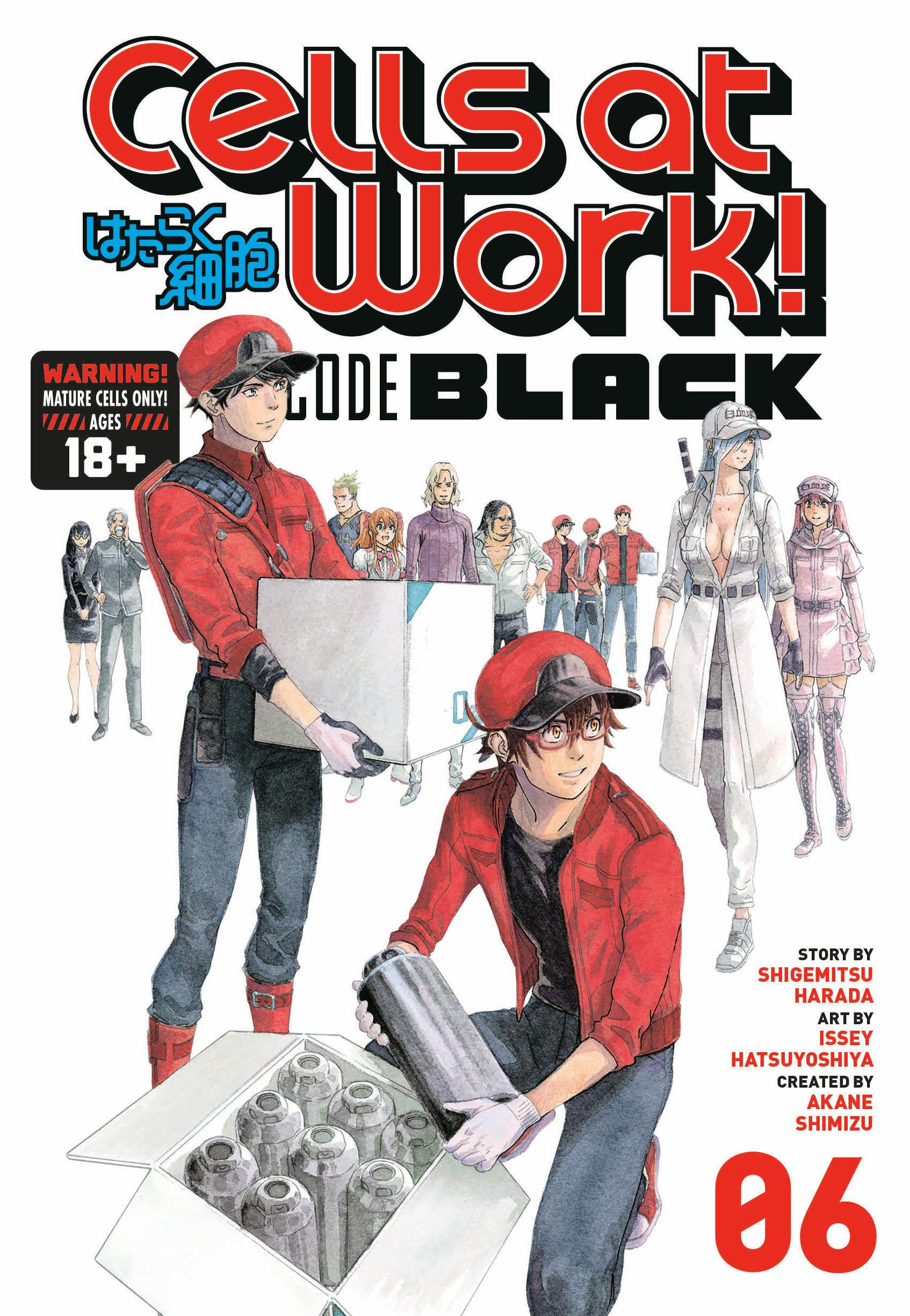 Vorderes Coverbild Cells at Work! Code Black Vo 6