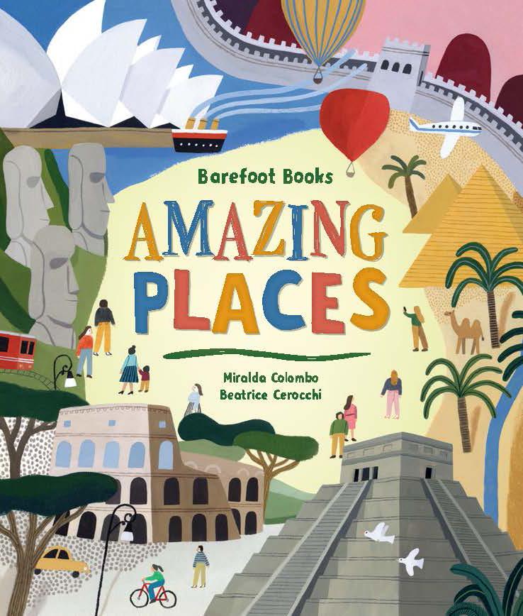 Vorderes Coverbild Barefoot Books Amazing Places