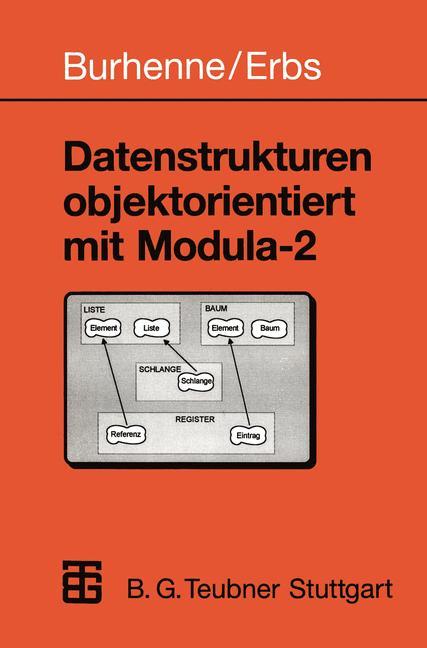 Vorderes Coverbild Datenstrukturen objektorientiert mit Modula-2