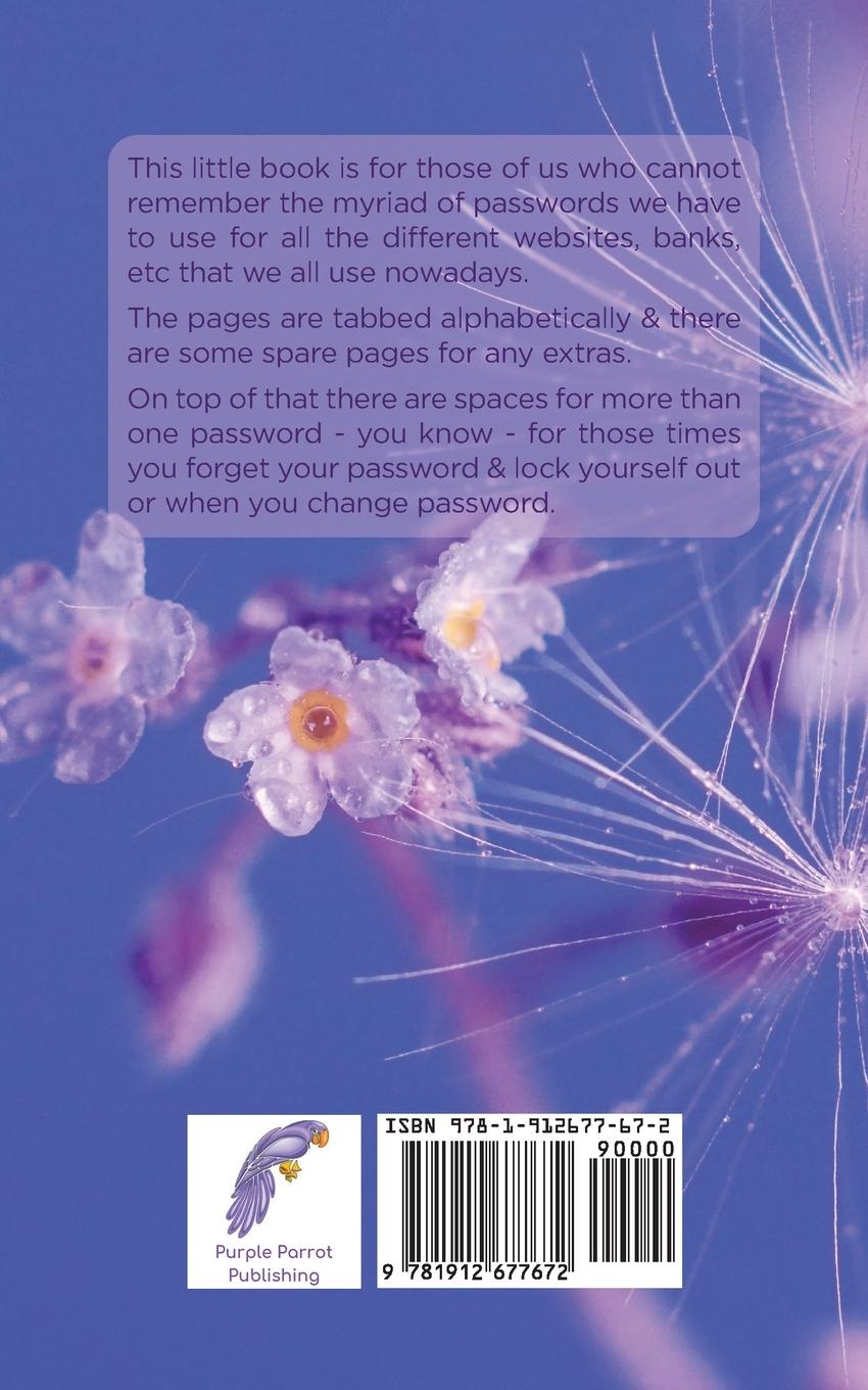 Rückseitencover My elusive little password book