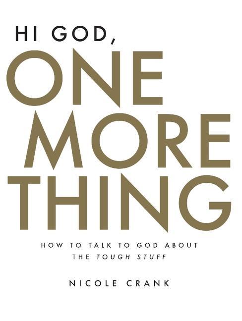 Vorderes Coverbild Hi God, One More Thing