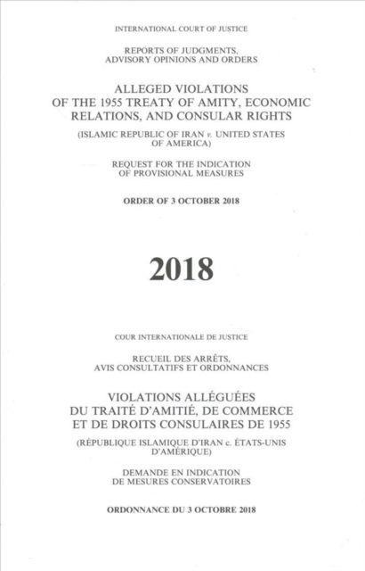 Vorderes Coverbild Reports of Judgments, Advisory Opinions and Orders