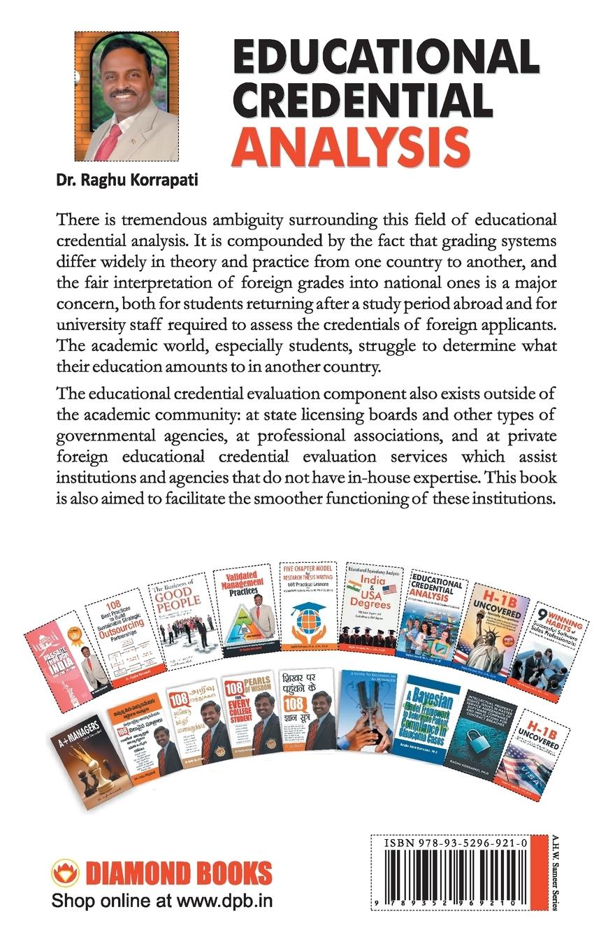 Rückseitencover Educational Credential Analysis