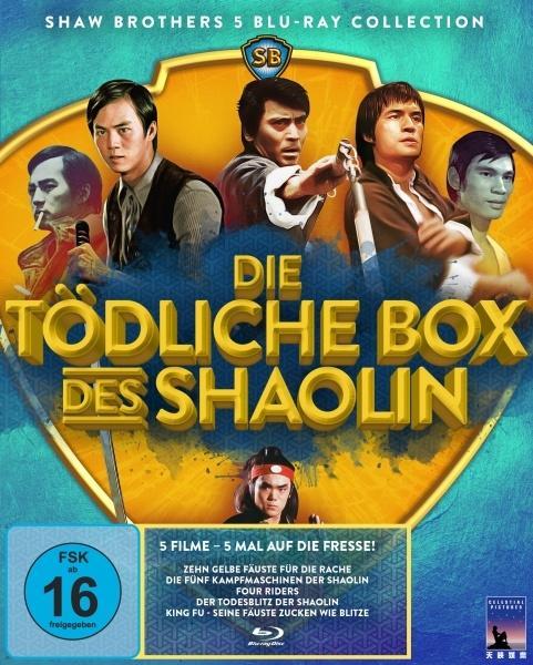 Vorderes Coverbild Die tödliche Box des Shaolin