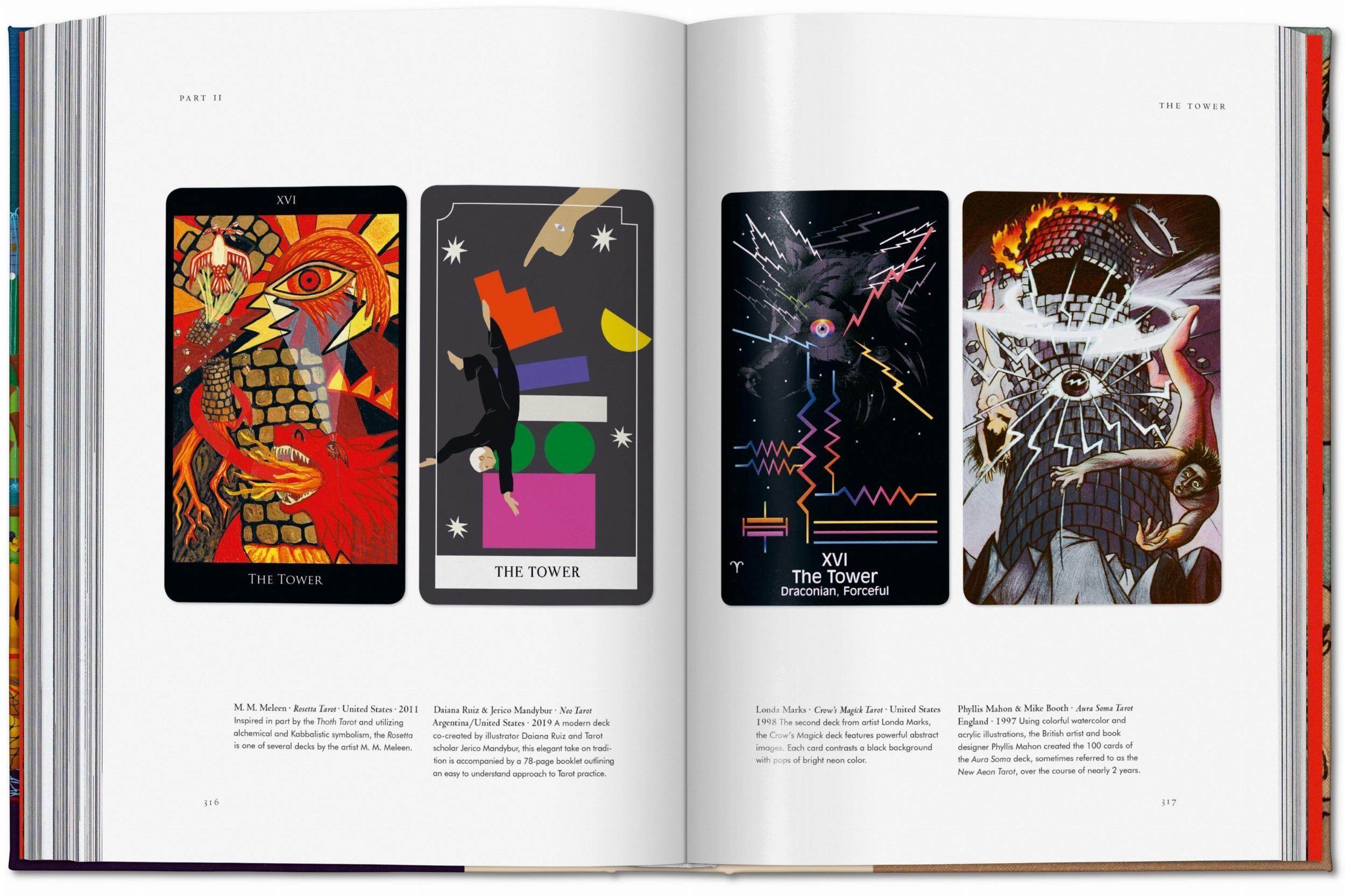 Beispielinhalt (Bild) Tarot. Bibliothek der Esoterik