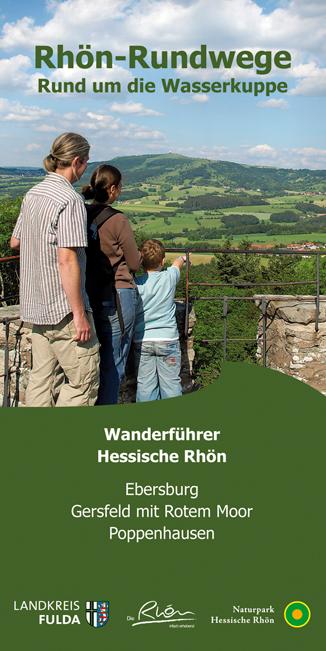 Vorderes Coverbild Rhön-Rundwege Rund um die Wasserkuppe