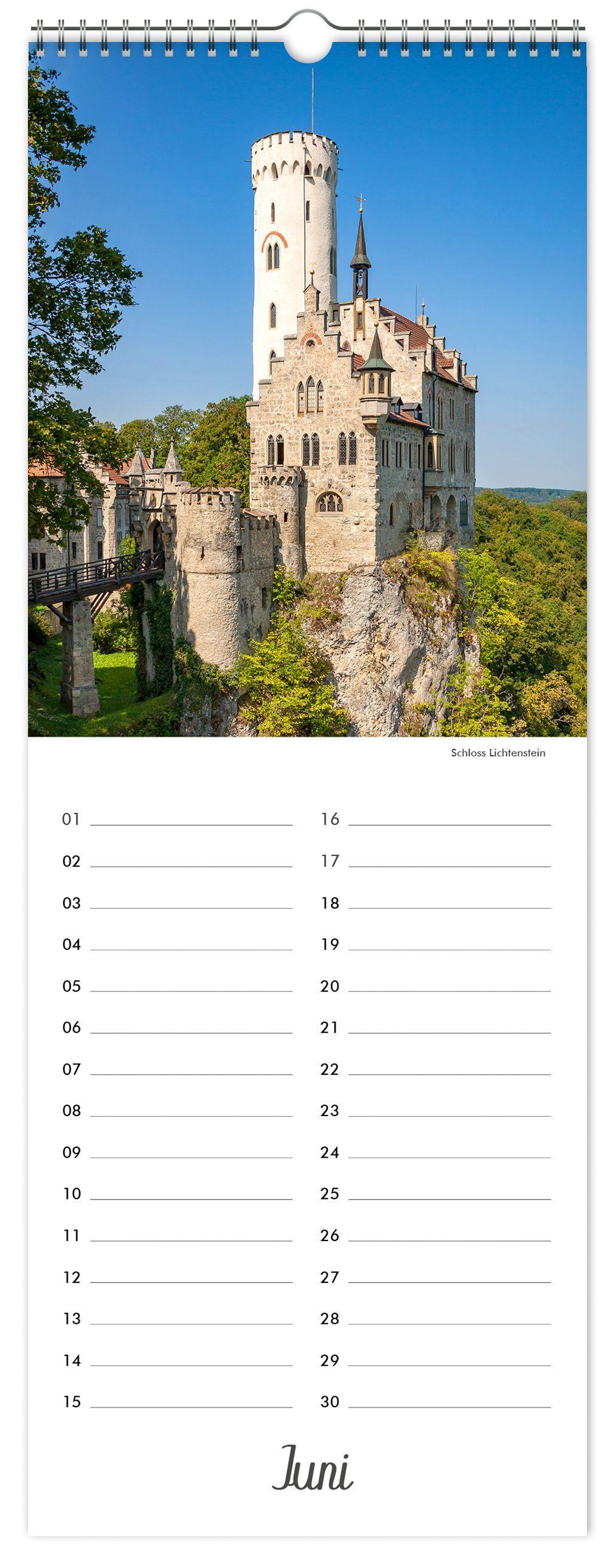 Beispielinhalt (Bild) Kalender Geburtstagskalender Deutschland