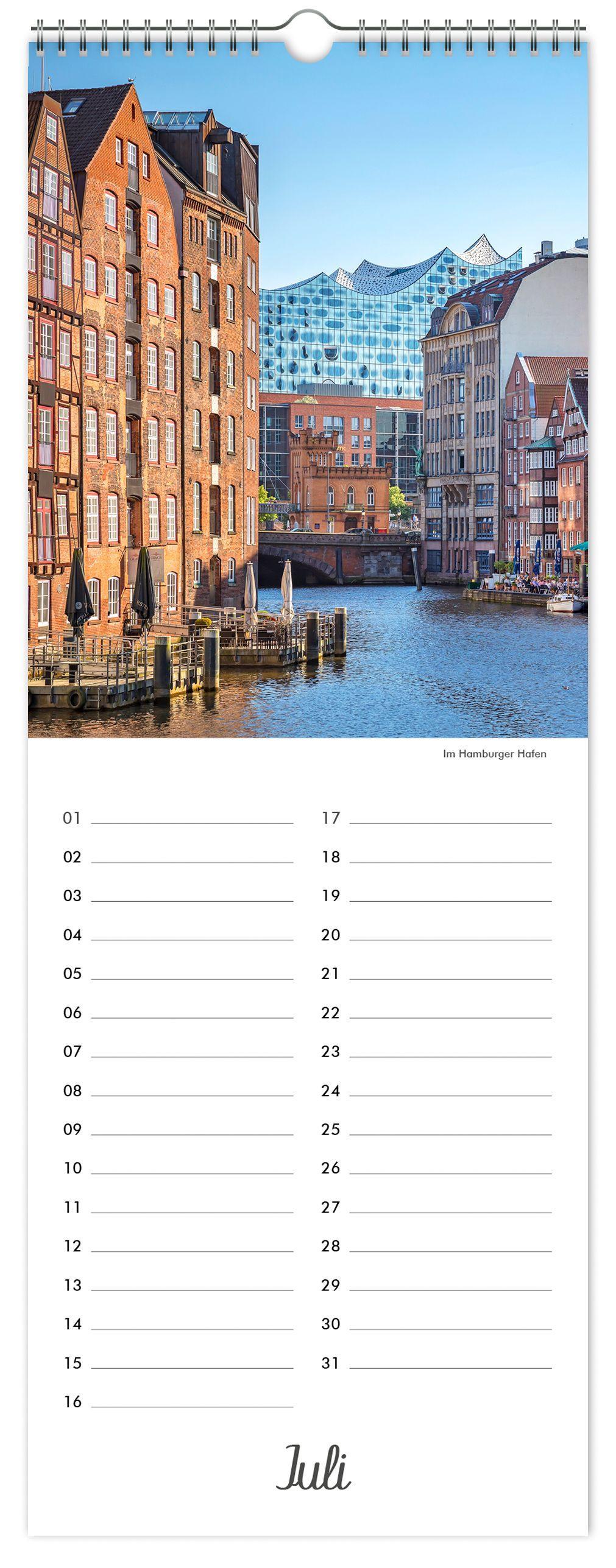 Beispielinhalt (Bild) Kalender Geburtstagskalender Deutschland