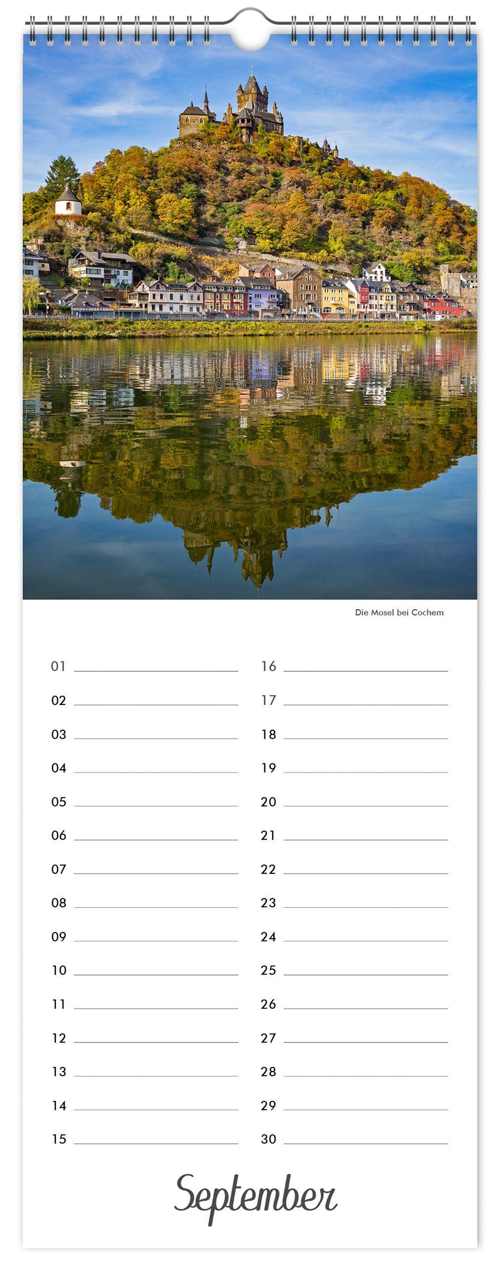 Beispielinhalt (Bild) Kalender Geburtstagskalender Deutschland