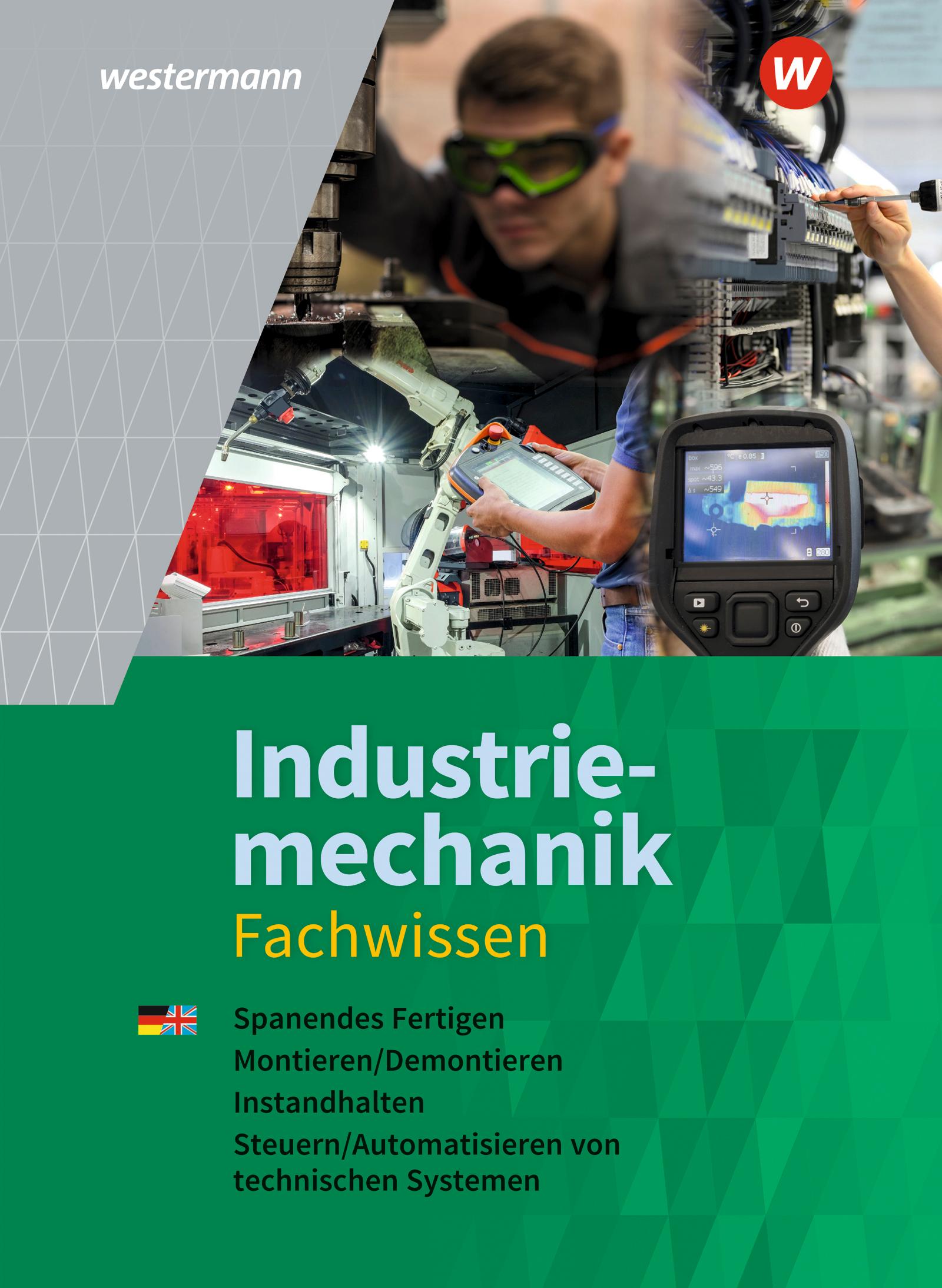 Vorderes Coverbild Industriemechanik Fachwissen. Schulbuch