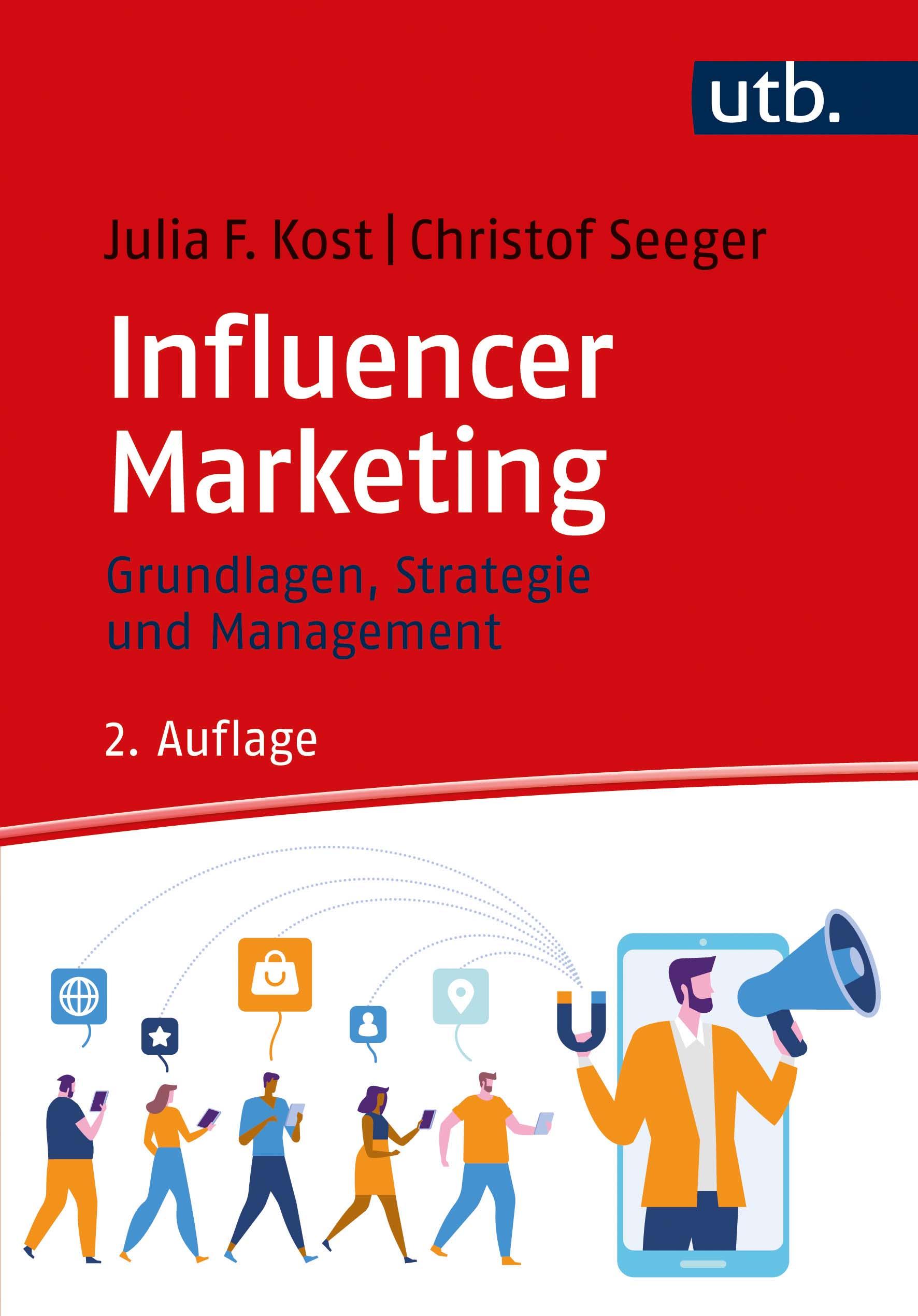 Vorderes Coverbild Influencer Marketing