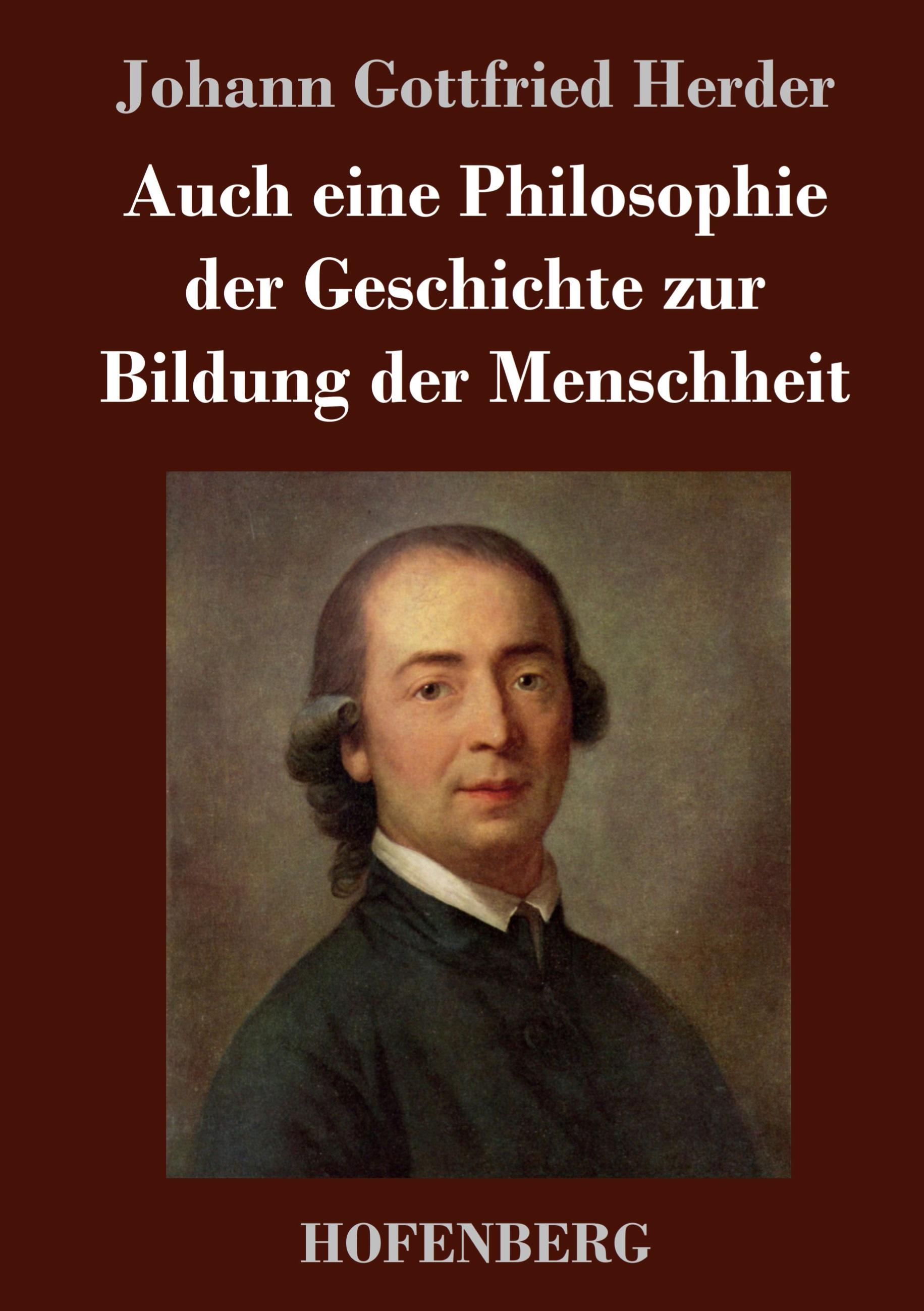 Vorderes Coverbild Auch eine Philosophie der Geschichte zur Bildung der Menschheit