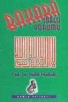 Vorderes Coverbild Bakara Sresi Yorumu