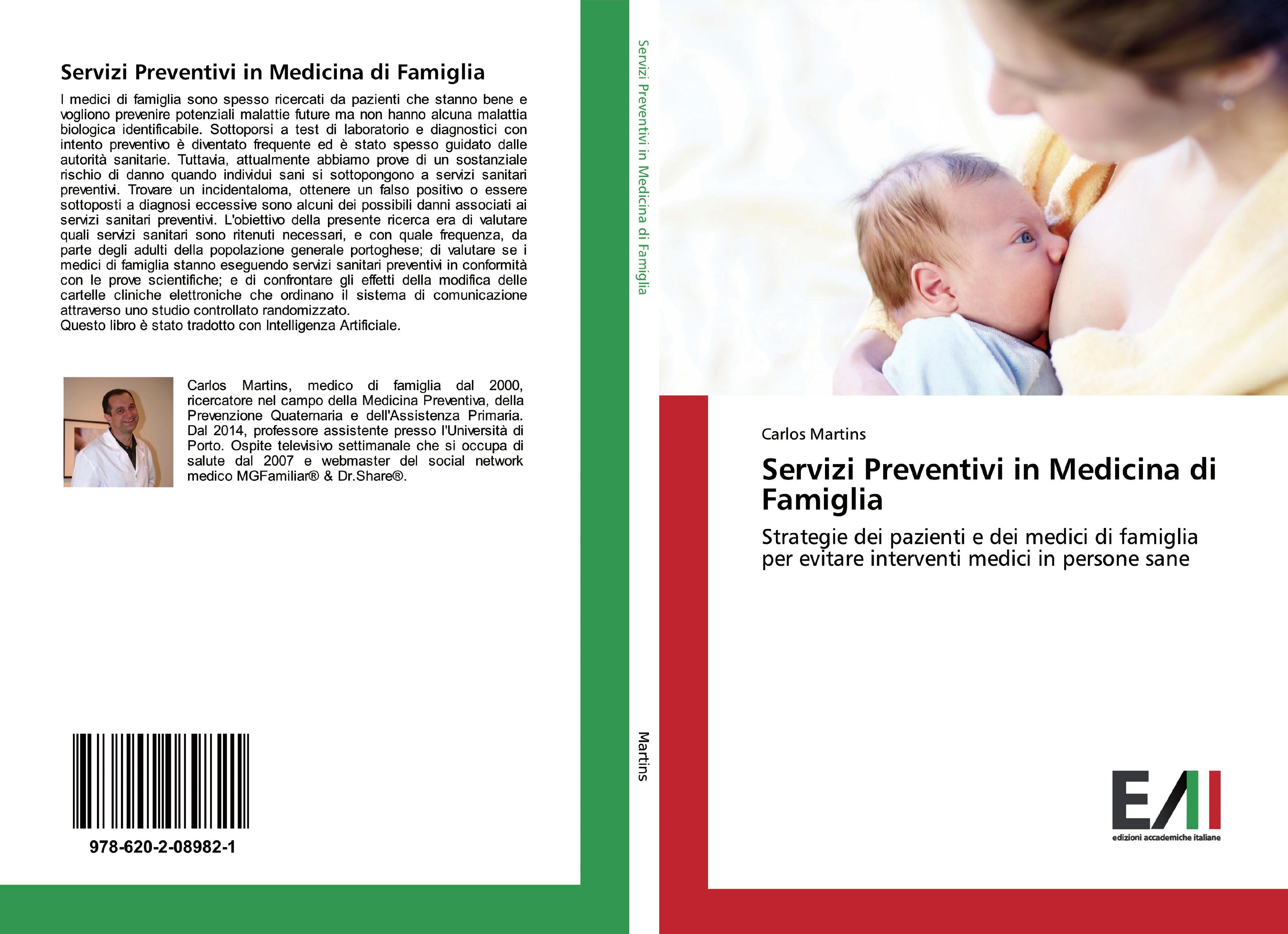 Vorderes Coverbild Servizi Preventivi in Medicina di Famiglia