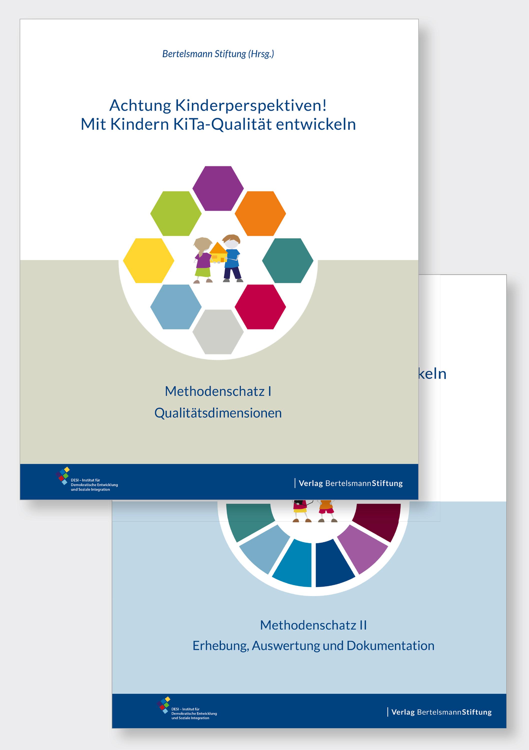 Vorderes Coverbild Achtung Kinderperspektiven! Mit Kindern KiTa-Qualität entwickeln - Methodenschatz I und II