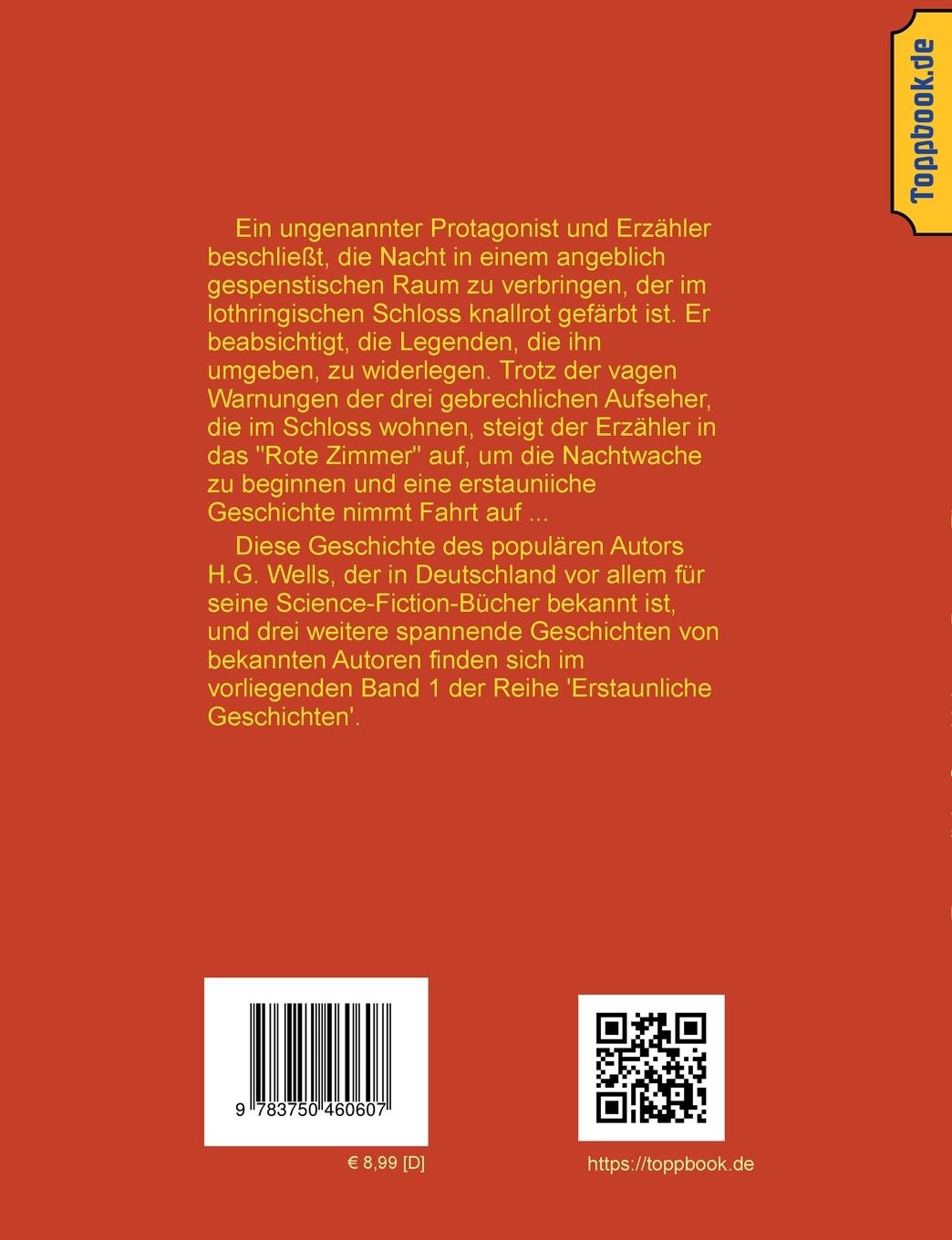 Rückseitencover Das rote Zimmer