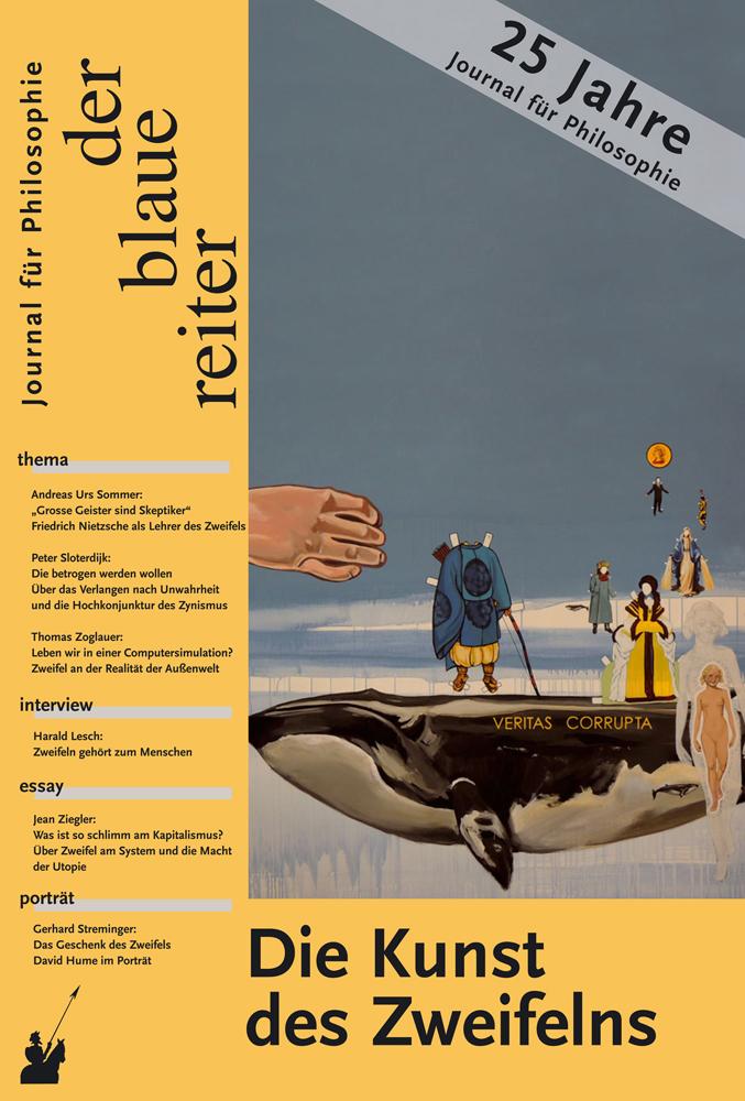 Vorderes Coverbild Der Blaue Reiter. Journal für Philosophie / Die Kunst des Zweifelns