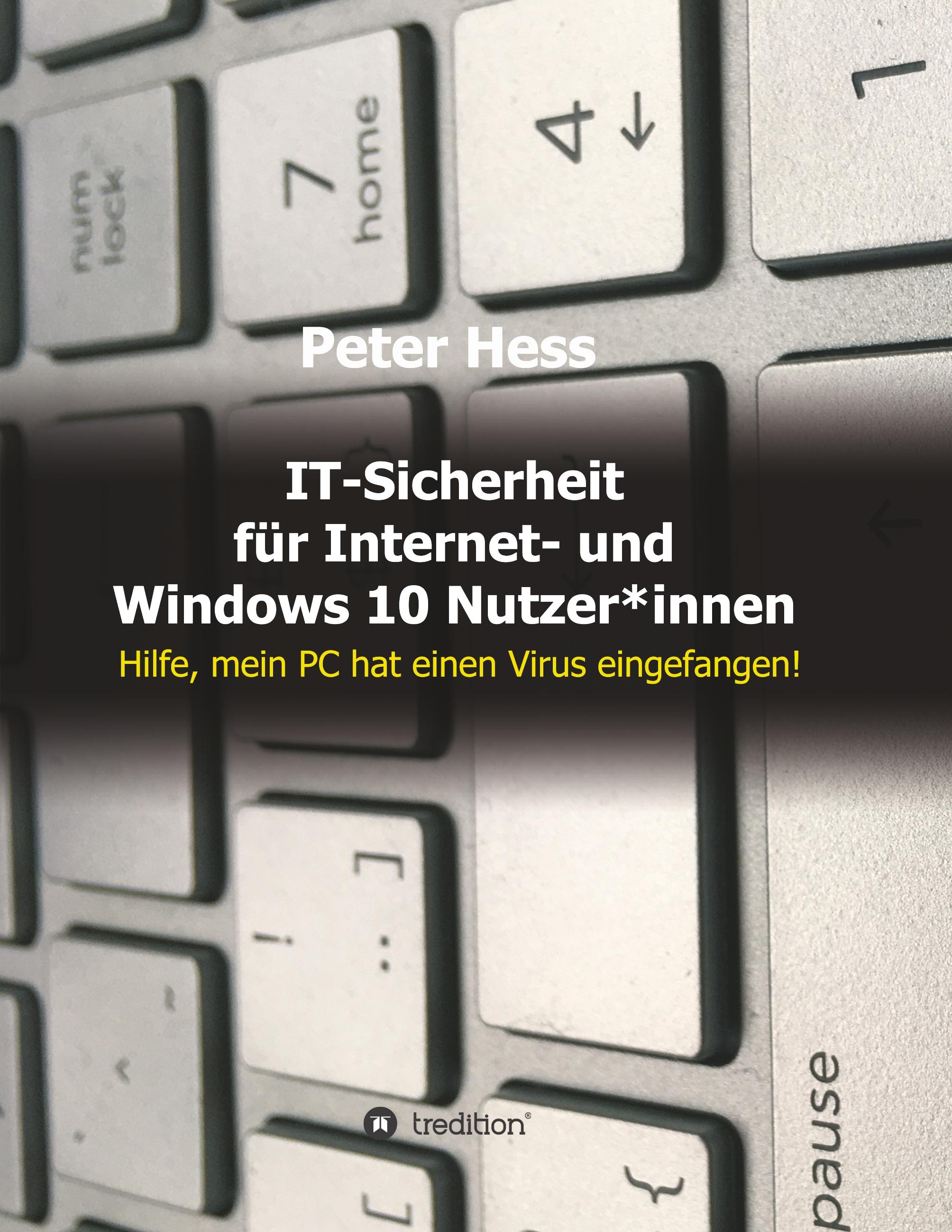 Vorderes Coverbild IT-Sicherheit für Internet- und Windows 10 Nutzer*innen
