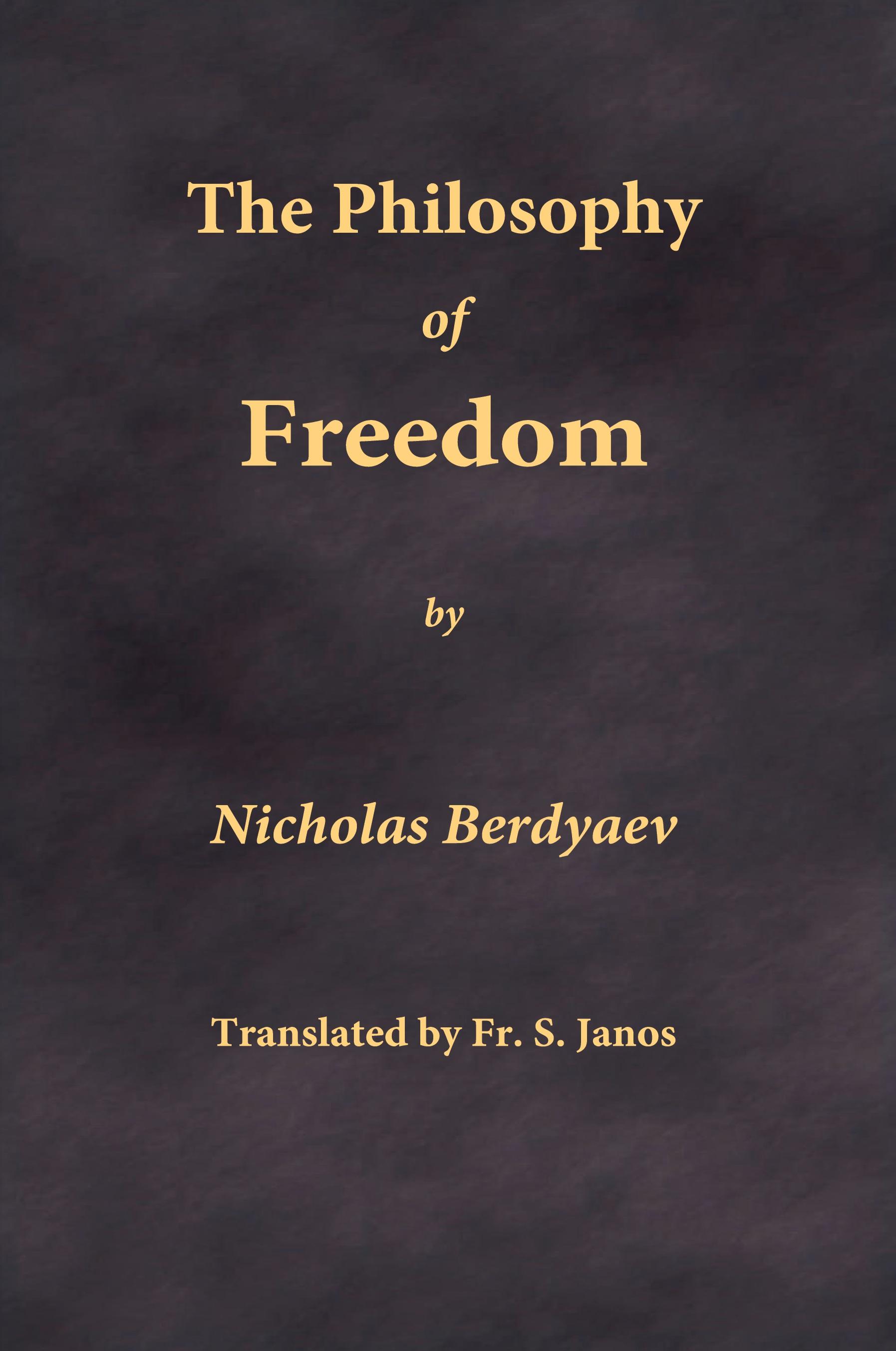 Vorderes Coverbild The Philosophy of Freedom
