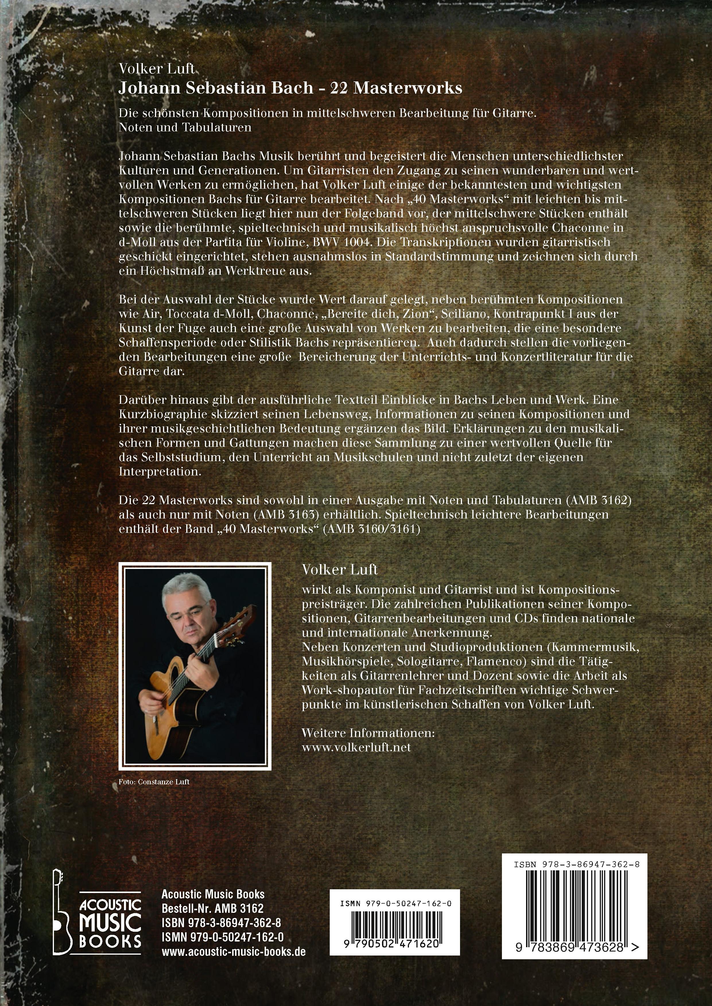 Rückseitencover 22 Masterworks.
