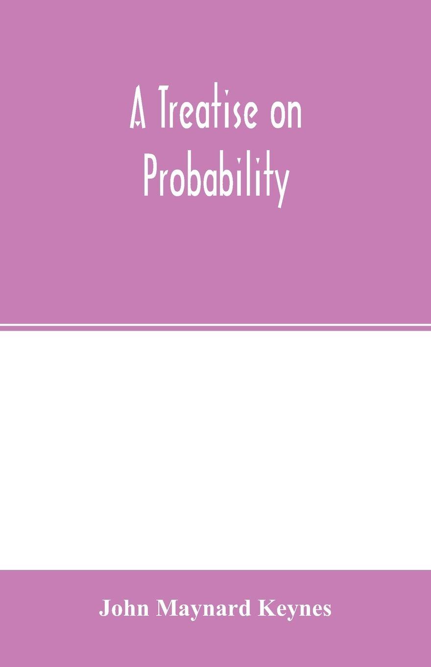 Vorderes Coverbild A treatise on probability