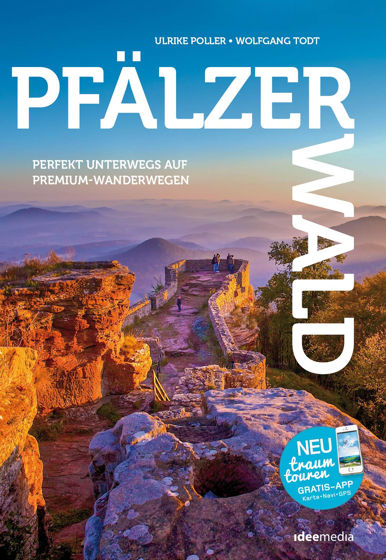 Vorderes Coverbild Pfälzer Wald - Perfekt unterwegs auf Premium-Rundwanderwegen