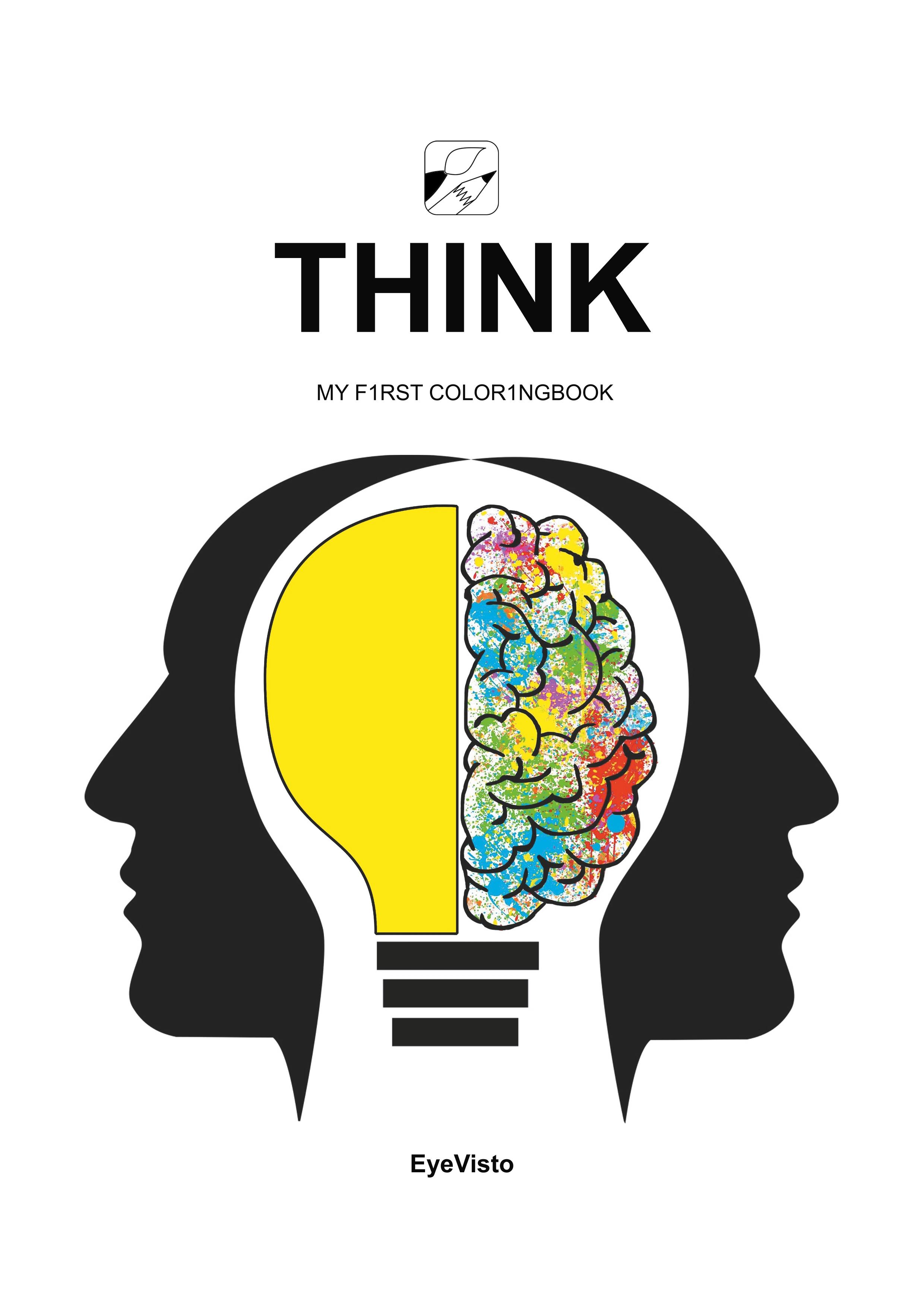 Vorderes Coverbild EyeVisto: THINK Coloringbook