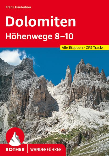 Vorderes Coverbild Dolomiten Höhenwege 8-10