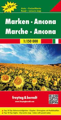 Vorderes Coverbild Marken - Ancona 1 : 150 000