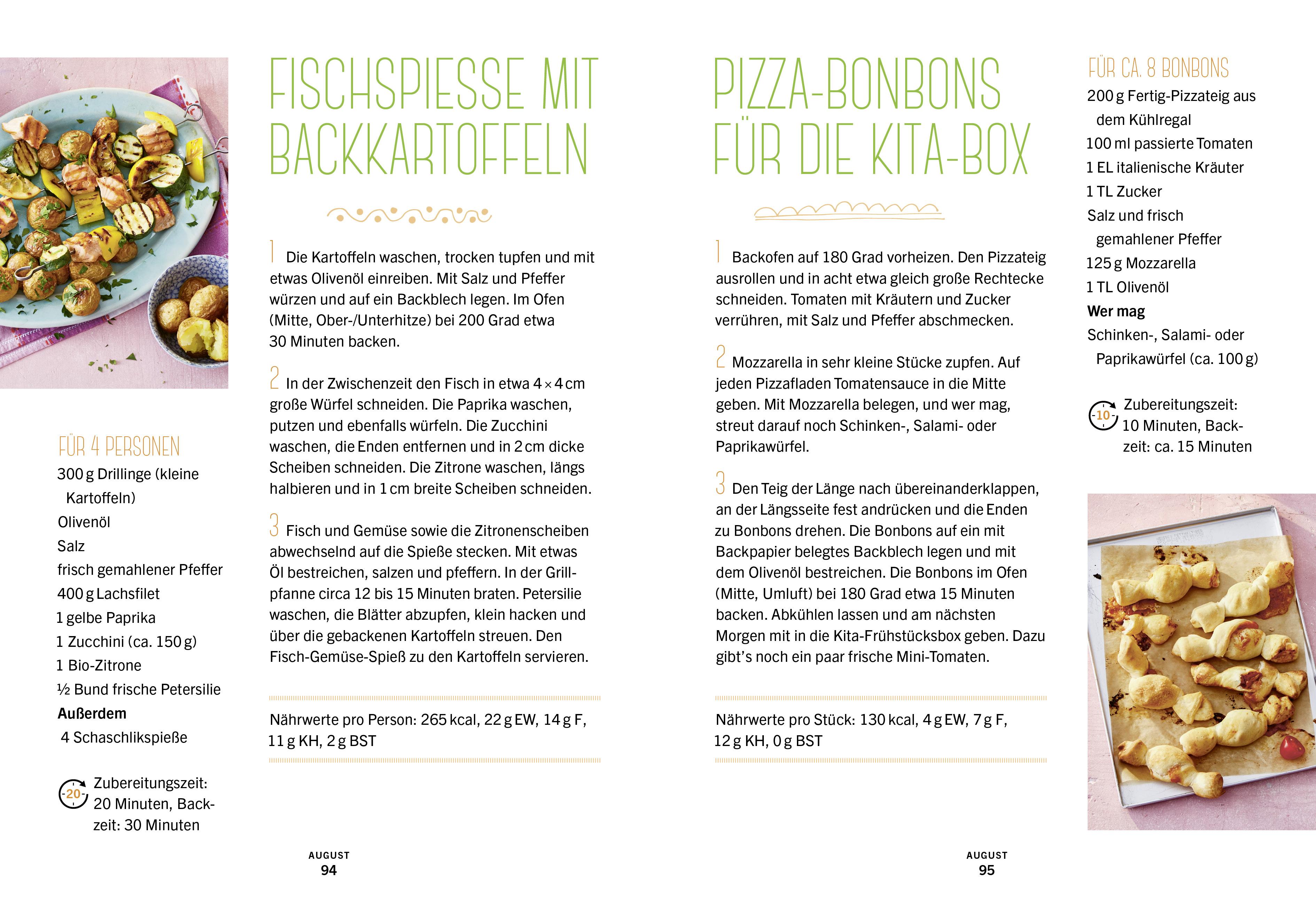 Beispielinhalt (Bild) Baby und Familie: Schnelle Familienküche