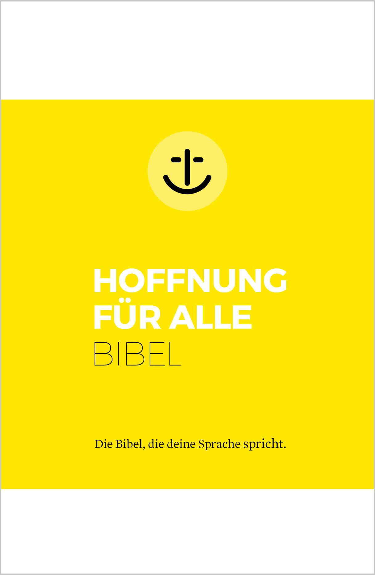 Beispielinhalt (Bild) Hoffnung für alle. Neues Testament und Psalmen - STREETBIBLE