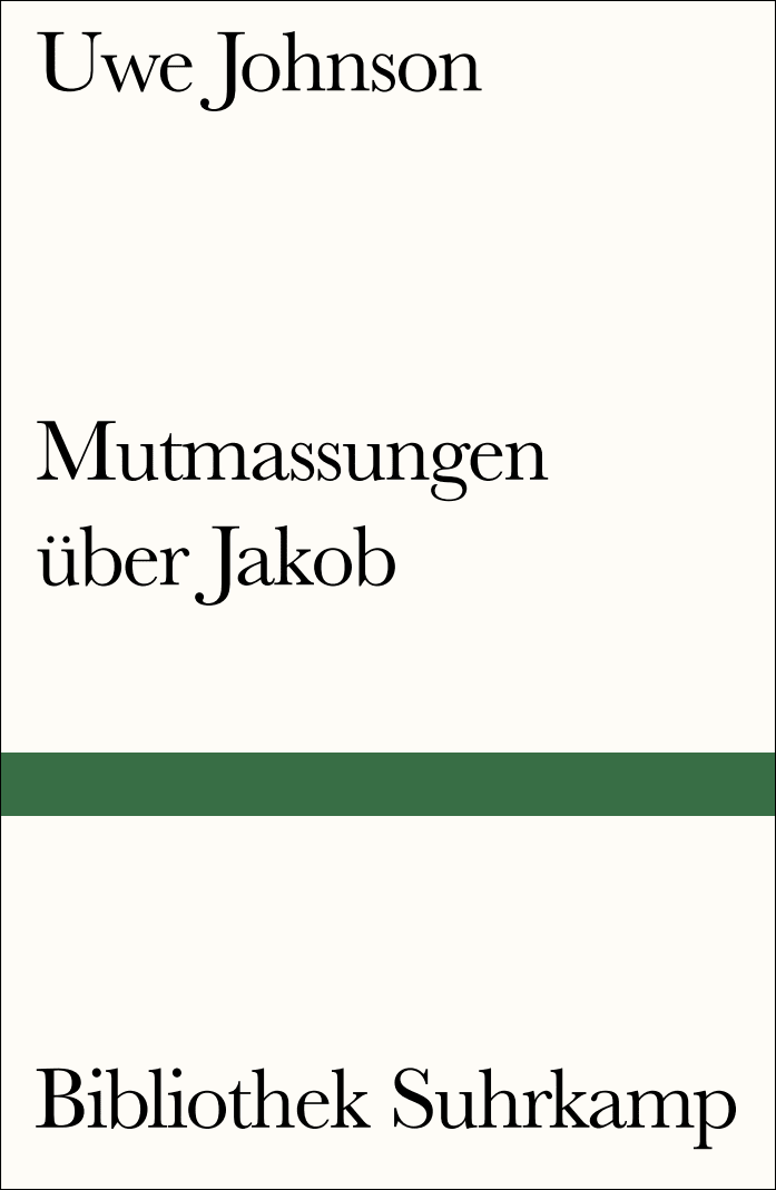 Vorderes Coverbild Mutmassungen über Jakob
