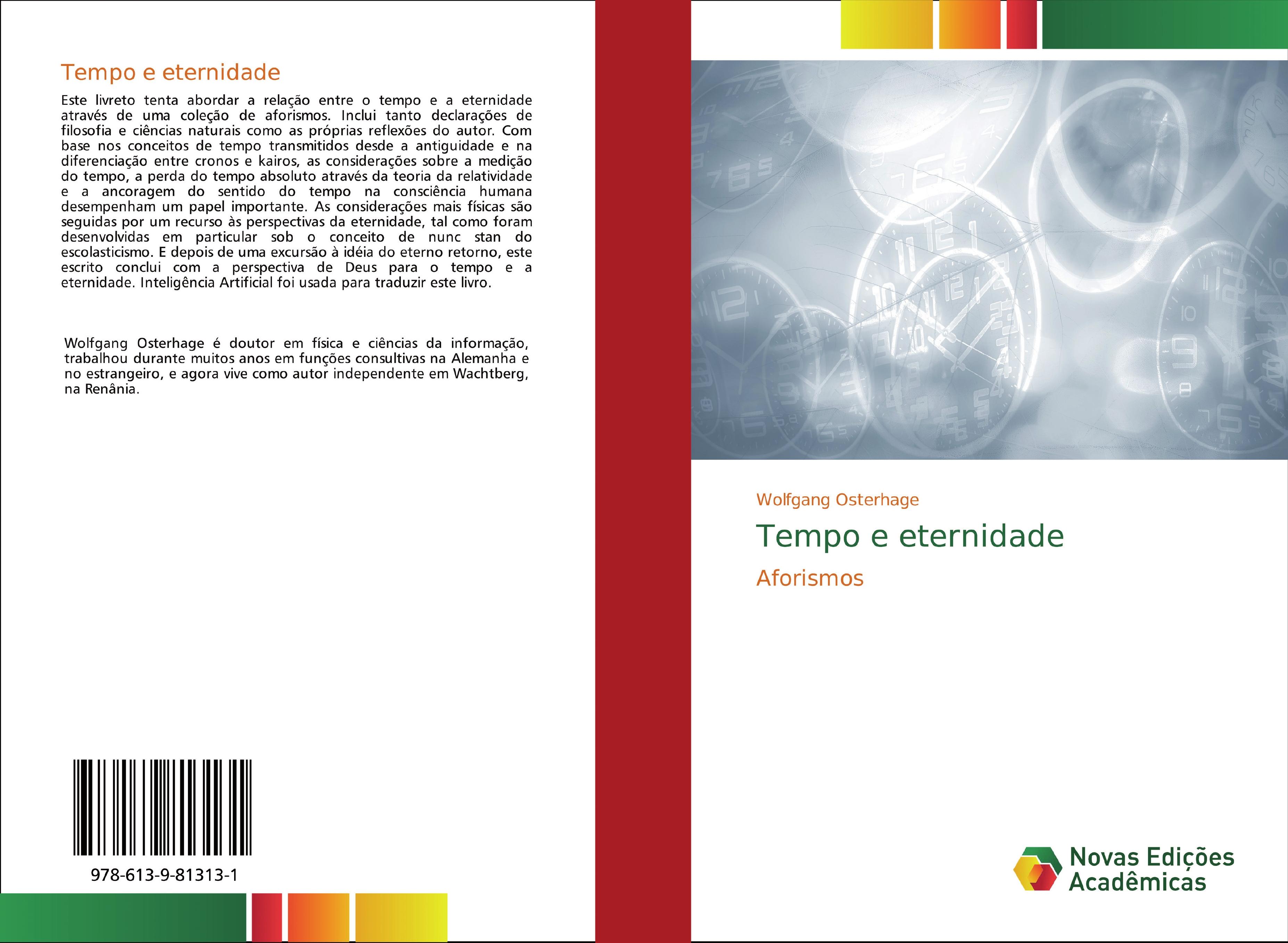 Vorderes Coverbild Tempo e eternidade