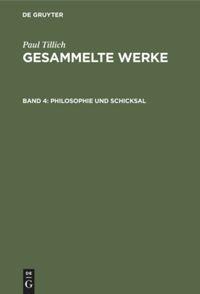 Vorderes Coverbild Philosophie und Schicksal