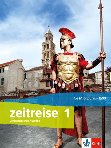 Vorderes Coverbild Zeitreise 1. Differenzierende Ausgabe Nordrhein-Westfalen. Schülerbuch Klasse 5/6