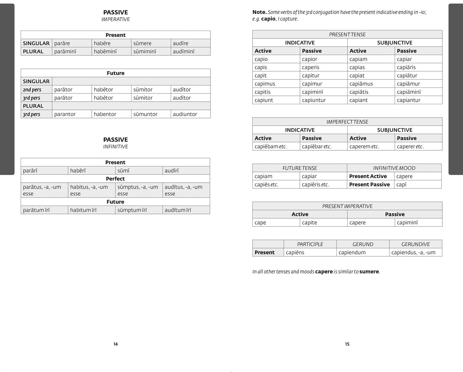 Beispielinhalt (Bild) Latin Essential Dictionary