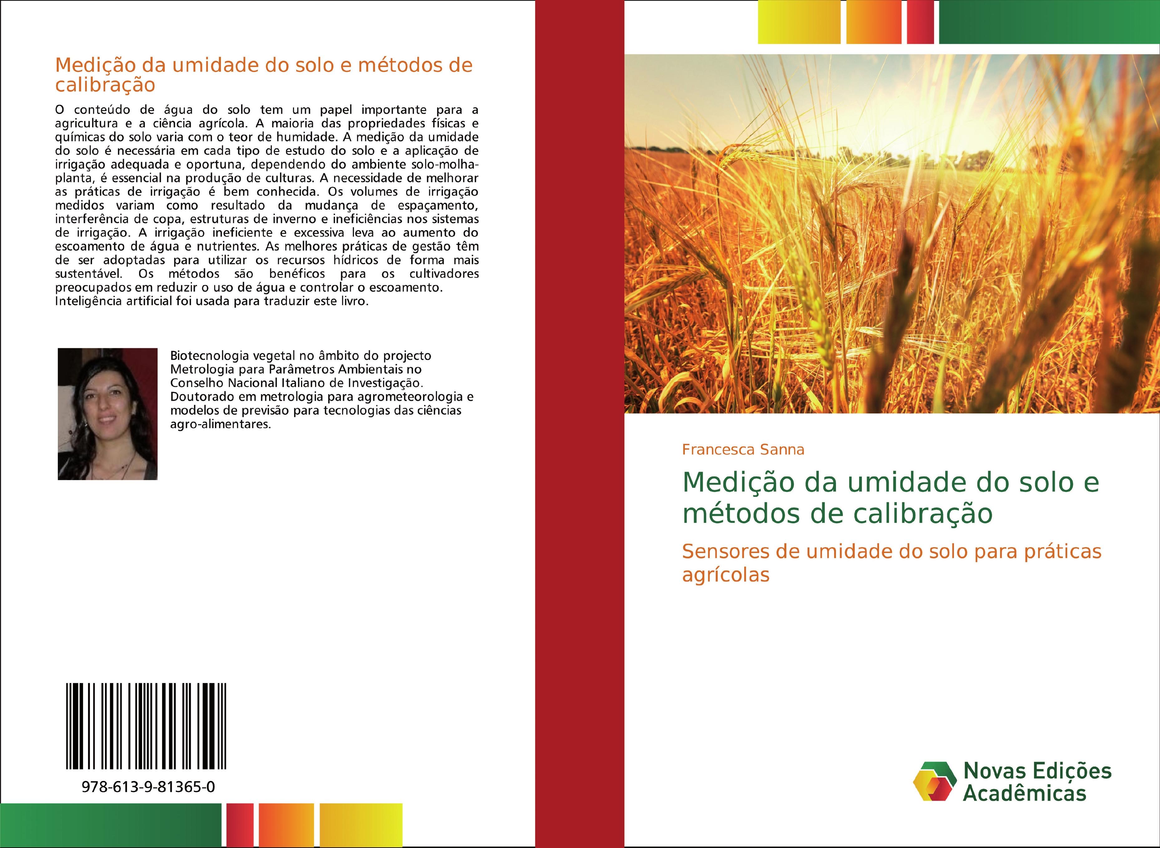 Vorderes Coverbild Medição da umidade do solo e métodos de calibração