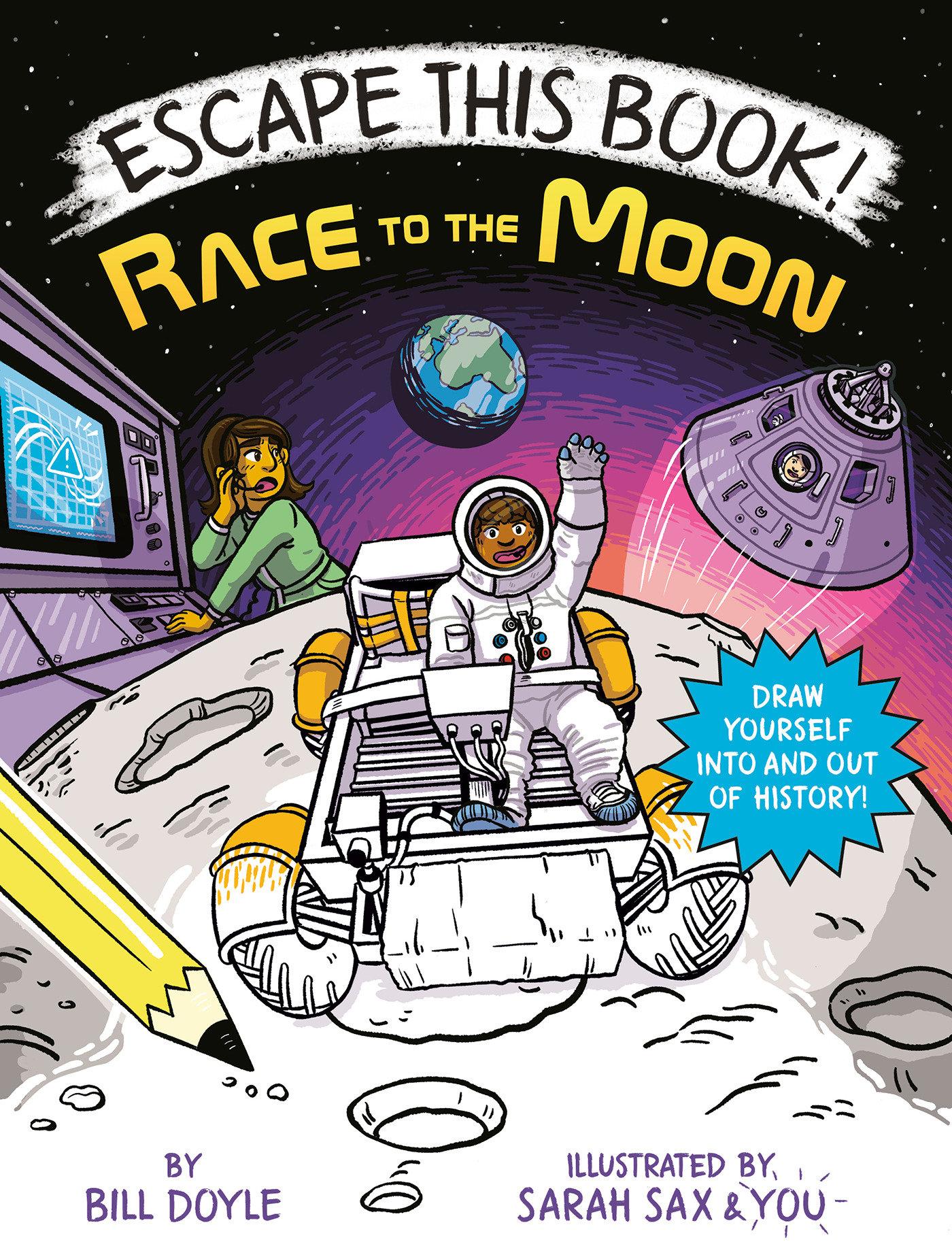 Vorderes Coverbild Escape This Book! Race to the Moon