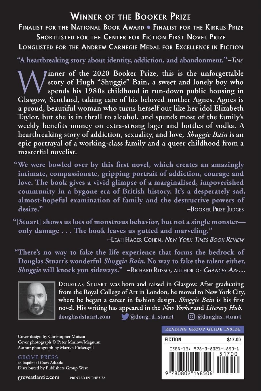 Rückseitencover Shuggie Bain